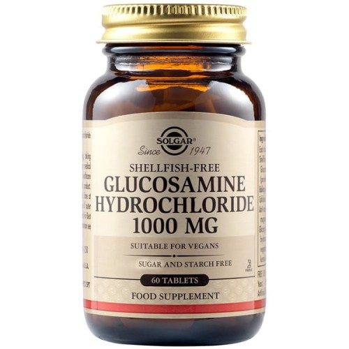 Przejdź do produktu SOLGAR Glucosamine Hydrochloride 1000 mg - Chlorowodorek glukozaminy (60 tabl.)