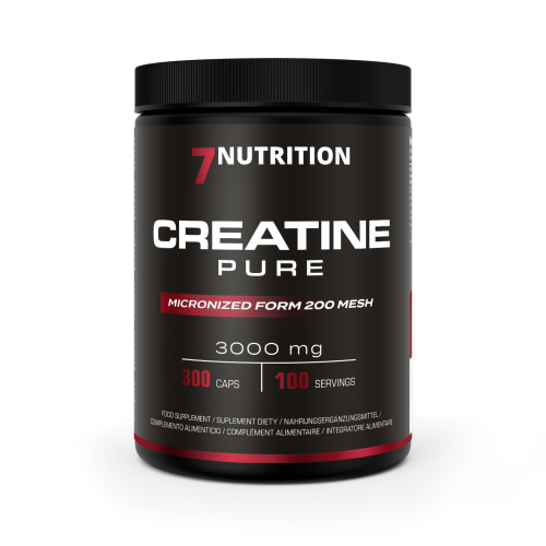 Przejdź do produktu 7NUTRITION Creatine Pure - Mikronizowany monohydrat kreatyny (300 kaps.)