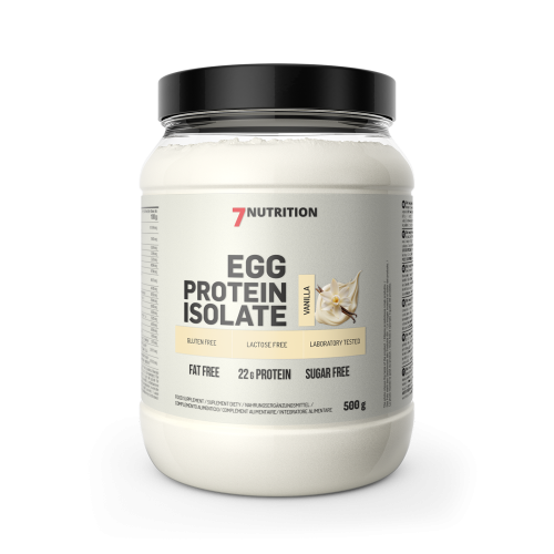 Przejdź do produktu 7NUTRITION Egg Protein Vanilla - Izolat białka jaj - smak waniliowy (500 g)