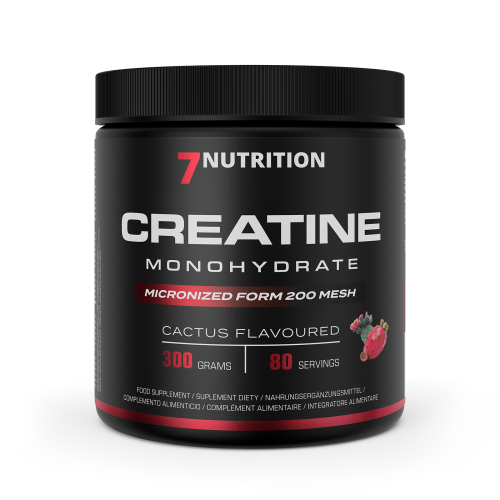 Przejdź do produktu 7NUTRITION Creatine Monohydrate Cactus - Monohydrat Kreatyny - smak kaktus (300 g)