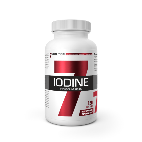 Przejdź do produktu 7NUTRITION Iodine - Jod - Jodek potasu 200 mcg (120 kaps.)