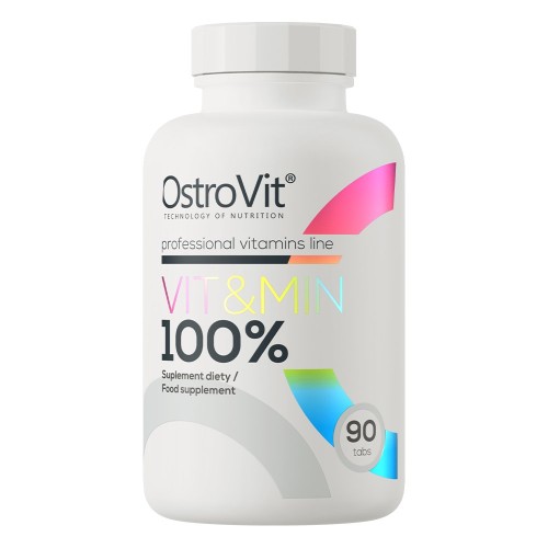 Przejdź do produktu OSTROVIT 100% Vit&Min (90 tabl.)