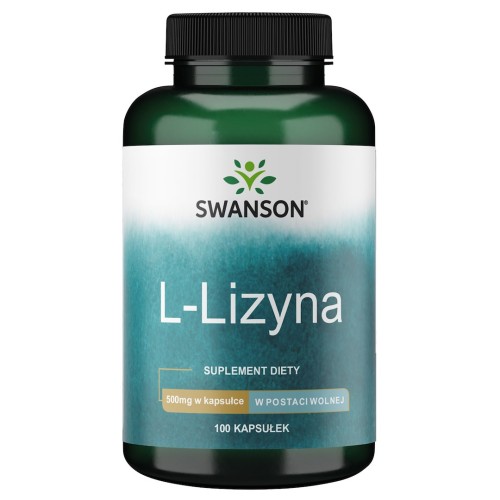 Przejdź do produktu SWANSON Lysine - L-Lizyna 500 mg (100 kaps.)