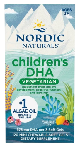 Przejdź do produktu NORDIC NATURALS Childrens DHA Vegetarian (120 kaps.)