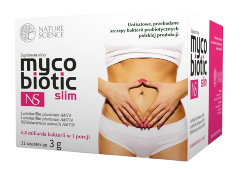 Przejdź do produktu NATURE SCIENCE Mycobiotic Slim NS (63 g)
