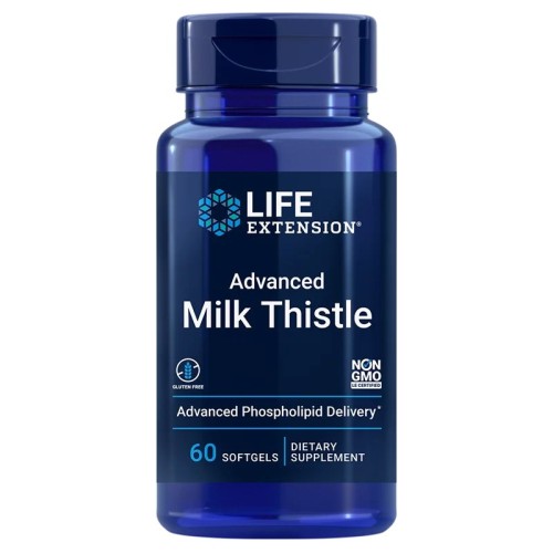 Przejdź do produktu LIFE EXTENSION Advanced Milk Thistle - Ostropest Plamisty (60 kaps.)