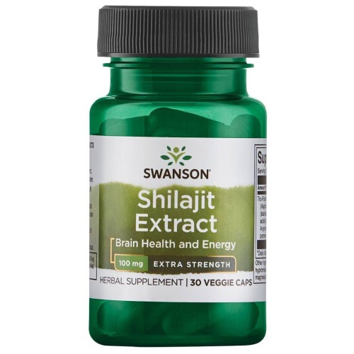 Przejdź do produktu SWANSON Shilajit extract - Extra Strenght 100 mg (30 kaps.)