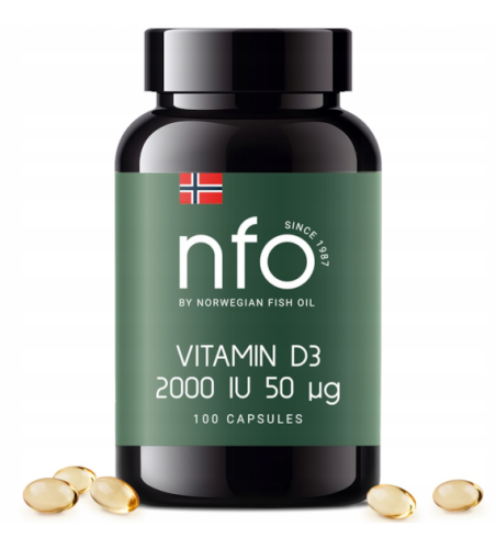 Przejdź do produktu NFO Vitamin D3 2000 IU (100 kaps.)