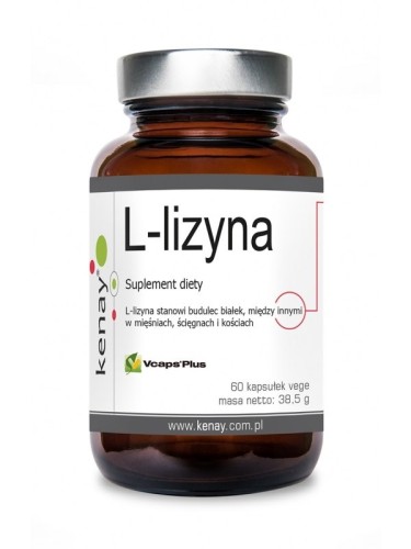 Przejdź do produktu KENAY L-lizyna (60 kaps.)