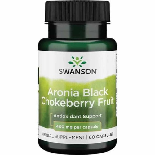 Przejdź do produktu SWANSON Aronia Black Chokeberry Fruit (60 kaps.)