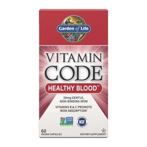 Przejdź do produktu GARDEN OF LIFE Vitamin Code RAW Healthy Blood - Zdrowa krew (60 kaps.)