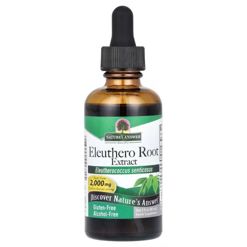 Przejdź do produktu NATURE'S ANSWER Eleuthero Root Extract - Ekstrakt z korzenia Eleuthero (60 ml)