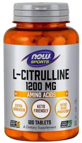 Przejdź do produktu NOW FOODS L-Citrulline 1200 mg (120 tabl.)