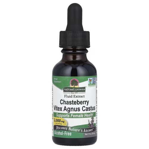 Przejdź do produktu NATURE'S ANSWER Chasteberry Vitex Agnus Castus - Niepokalanek pospolity (30 ml)