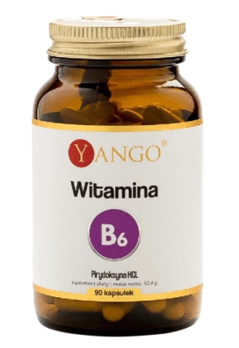 Przejdź do produktu YANGO Witamina B6 (90 kaps.)