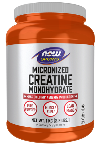 Przejdź do produktu NOW FOODS Creatine Monohydrate, Micronized - Kreatyna Mikronizowany Monohydrat w proszku (1 kg)