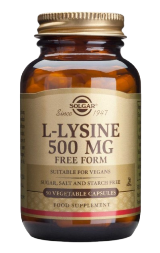 Przejdź do produktu SOLGAR L-Lysine HCL 500 mg (50 kaps.)