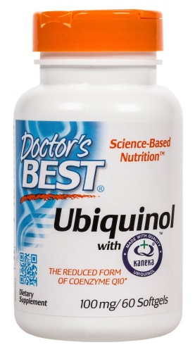 Przejdź do produktu DOCTOR'S BEST Ubichinol - Koenzym Q10 100 mg (60 kaps.)