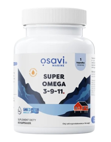 Przejdź do produktu OSAVI Super Omega 3-9-11 (Marine) (60 kaps.)