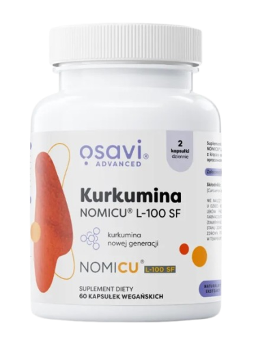 Przejdź do produktu OSAVI Kurkumina NOMICU L-100 SF (60 kaps.)