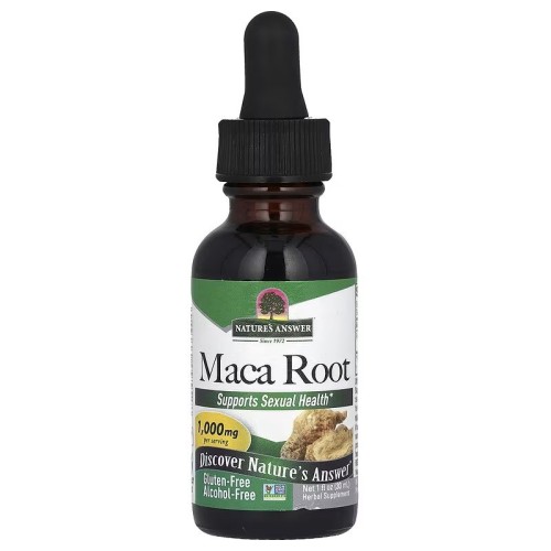 Przejdź do produktu NATURE'S ANSWER Maca Root - Korzeń Maca (30 ml)
