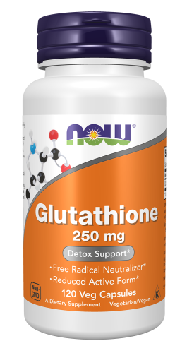 Przejdź do produktu NOW FOODS Glutation 250 mg (120 kaps.)