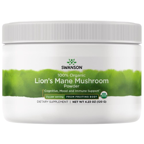 Przejdź do produktu SWANSON Lion's Mane Mushroom Powder (120 g)
