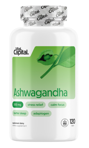 Przejdź do produktu VITALCAPITAL Ashwagandha (120 kaps.)