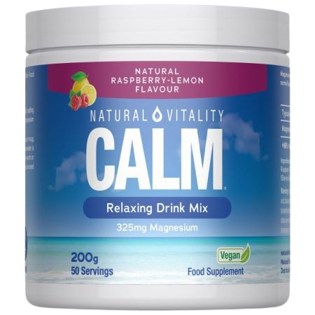 Przejdź do produktu NATURAL VITALITY Calm Relaxing Drink Mix, smak malinowo-cytrynowy (200 g)