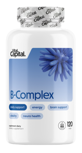 Przejdź do produktu VITALCAPITAL B-Complex (120 kaps.)