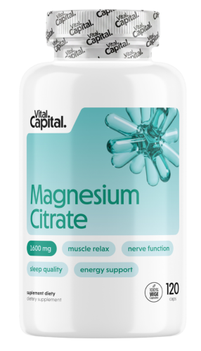 Przejdź do produktu VITALCAPITAL Magnesium Citrate (120 kaps.)