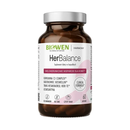 Przejdź do produktu HerBalance Biowen 60 kapsułek