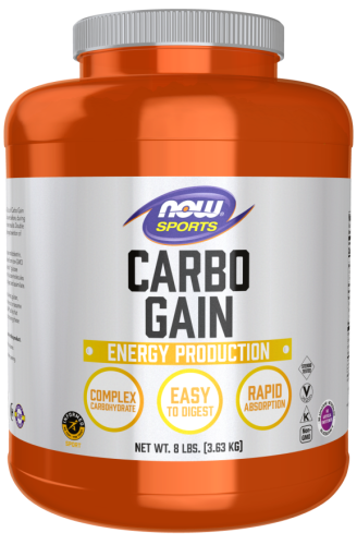 Przejdź do produktu NOW FOODS Carbo Gain (3,6 kg)