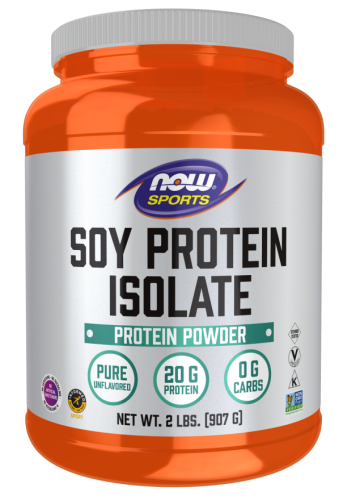 Przejdź do produktu NOW FOODS Soy Protein Unflavored - Izolat Białka Sojowego (smak naturalny) (907 g)