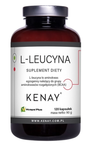 Przejdź do produktu KENAY L-Leucyna (120 kaps.)