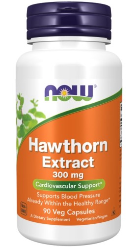Przejdź do produktu NOW FOODS Hawthorn Extract 300 mg (90 kaps.)
