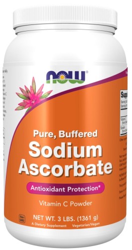 Przejdź do produktu NOW FOODS Sodium Ascorbate Powder - Witamina C Askorbinian Sodu (1361 g)