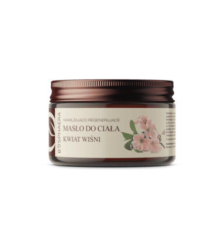 Przejdź do produktu BOSPHAERA Nawilżająco regenerujące masło do ciała - Kwiat Wiśni (200 g)