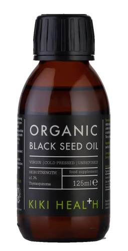 Przejdź do produktu KIKI HEALTH Organic Black Seed Oil - Olej z czarnuszki (125 ml)
