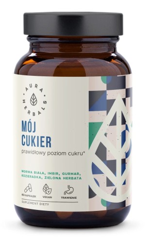 Przejdź do produktu AURA HERBALS Mój Cukier (60 kaps.)