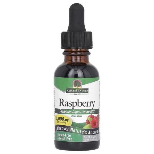 Przejdź do produktu NATURE'S ANSWER Raspberry - Ekstrakt z liści maliny (30 ml)
