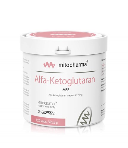 Przejdź do produktu DR. ENZMANN MSE Alfa-Ketoglutaran MSE (120 kaps.)