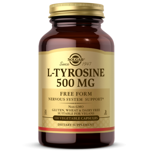 Przejdź do produktu SOLGAR L-Tyrosine - L-Tyrozyna 500 mg (100 kaps.) (1)