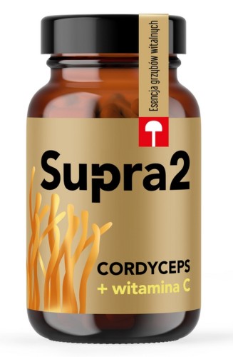 Przejdź do produktu Supra2 Cordyceps + Witamina C 60 kapsułek