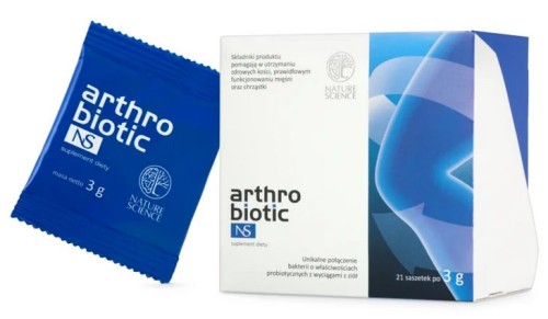 Przejdź do produktu NATURE SCIENCE Arthro biotic NS (63 g)