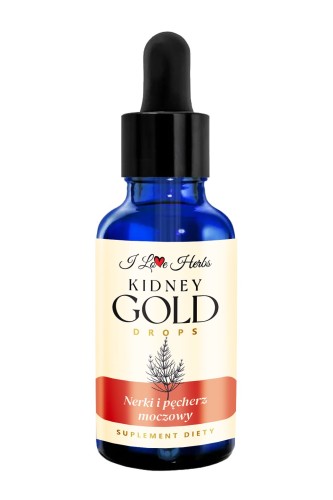 Przejdź do produktu I LOVE HERRBS - KIDNEY Gold Drops NERKI I PĘCHERZ MOCZOWY (50 ml)