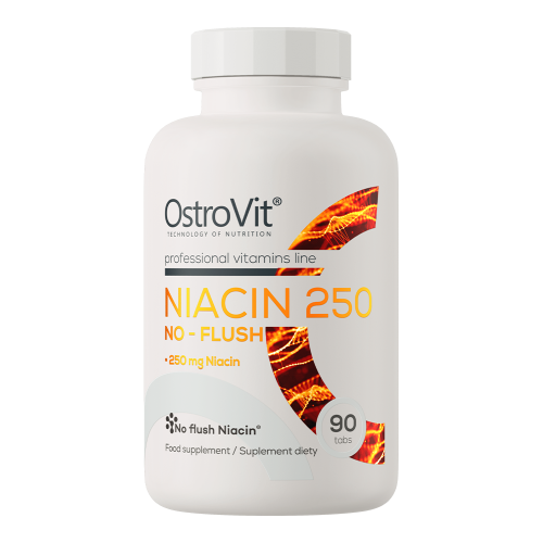 Przejdź do produktu OSTROVIT Niacyna 250 NO-FLUSH (90 tabl.)