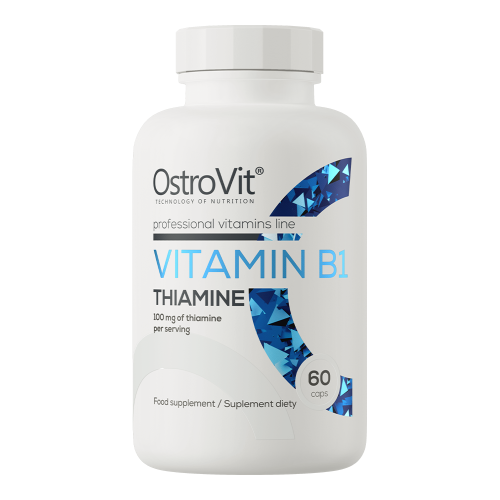 Przejdź do produktu OSTROVIT Witamina B1 Tiamina (60 kaps.)