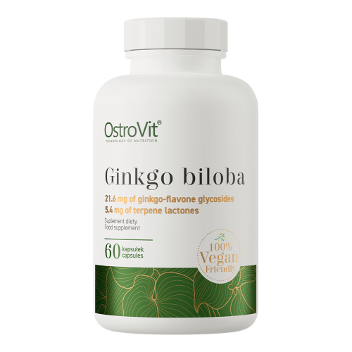 Przejdź do produktu OSTROVIT Gingo biloba VEGE (60 kaps.)