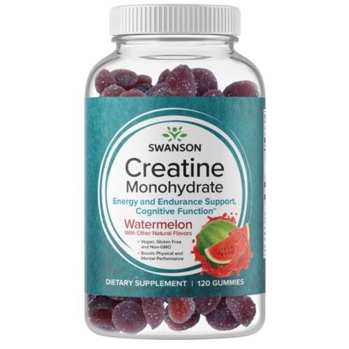 Przejdź do produktu SWANSON Creatine Monohydrate Watermelon (120 żelek)